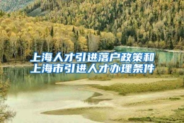 上海人才引进落户政策和上海市引进人才办理条件