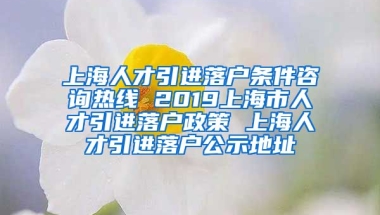 上海人才引进落户条件咨询热线 2019上海市人才引进落户政策 上海人才引进落户公示地址