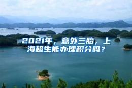 2021年，意外三胎，上海超生能办理积分吗？