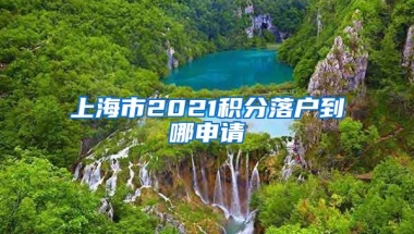 上海市2021积分落户到哪申请