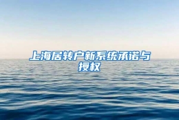 上海居转户新系统承诺与授权