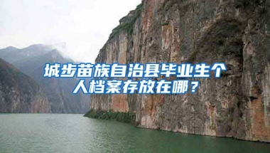 城步苗族自治县毕业生个人档案存放在哪？