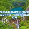 今年本科应届生平均起薪5044元，算法岗位1.2万元