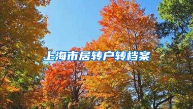 上海市居转户转档案