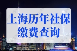 上海历年社保缴费记录查询，2022上海积分落户社保新规定！