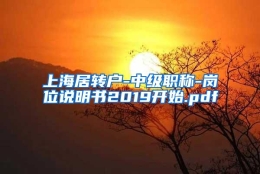 上海居转户-中级职称-岗位说明书2019开始.pdf