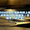 2020年上海中考网上报名系统入口(应届生｜往届生｜返沪生)